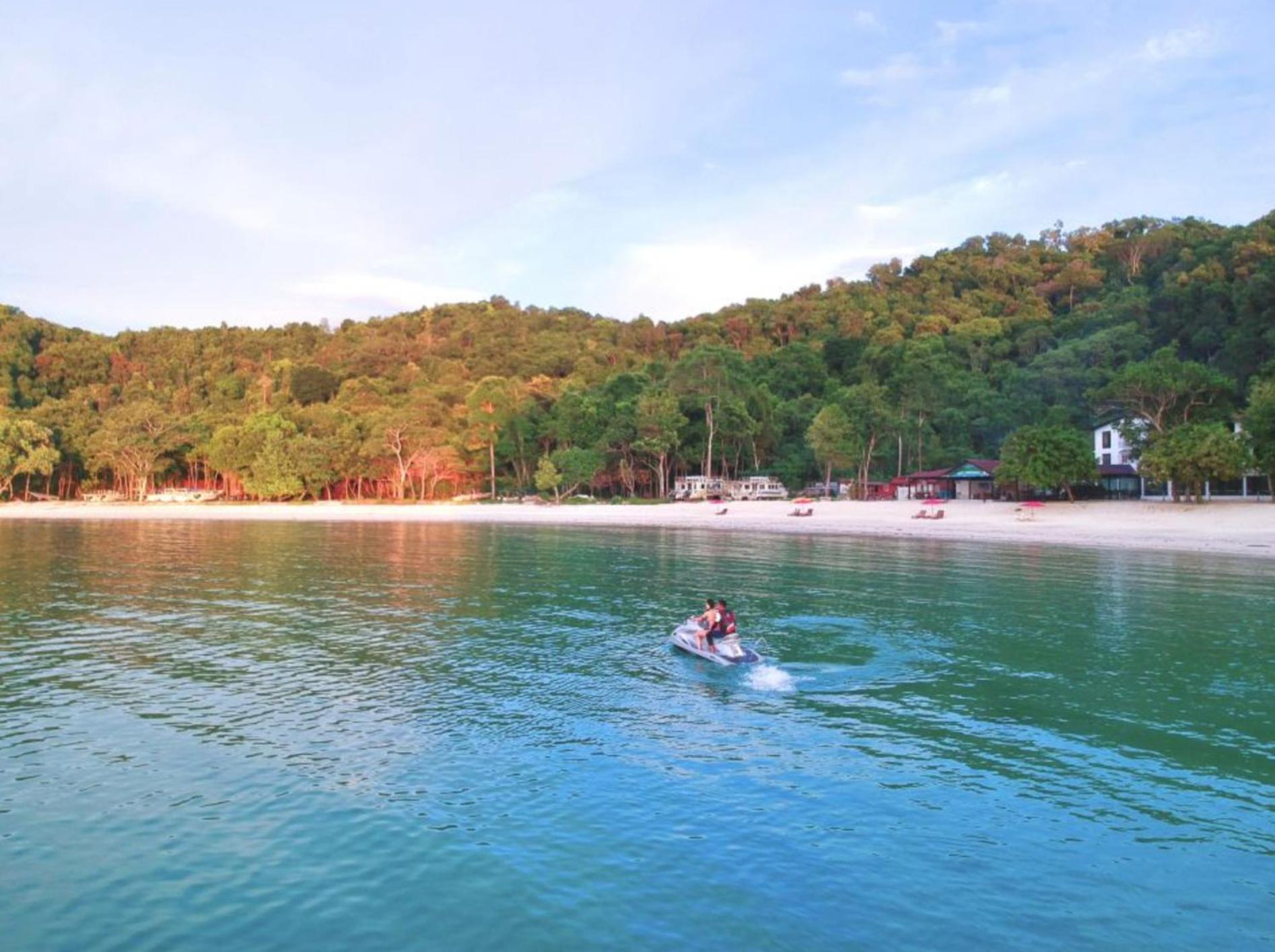 Dolphin Bay Island Resort Kota Belud Kültér fotó